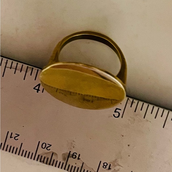 ONE DAY SALE!!! Solid brass statement ring! - Picture 13 of 15